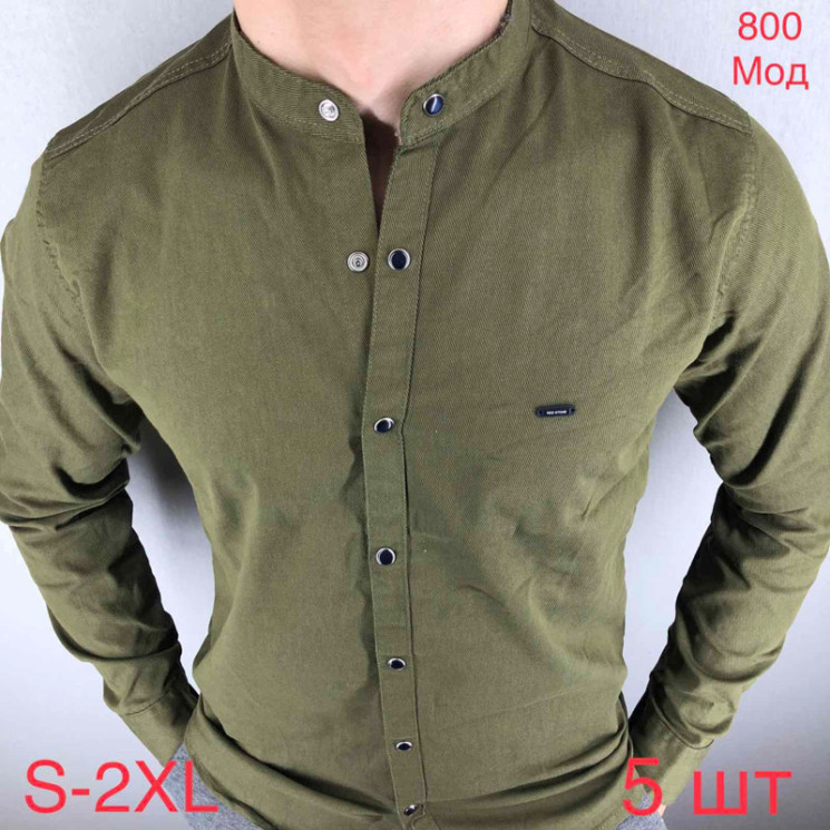 Сорочка Red Stone р 46-54 Чоловіча 800 khaki - Nadiyka BG/PO2161-2162