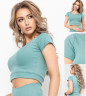 Топ, р.S-XL, рубчик, мікс колір в упаковці 6 штук №806943 - Relaxwear RZ3531