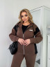 Костюм жіночий, тринитка на флісі, м. 061 (р: 48-50, 52-54, 56-58) №715753 - MaryFashion 5p MG7 м. 061