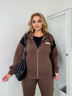 Костюм жіночий, тринитка на флісі, м. 061 (р: 48-50, 52-54, 56-58) №715753 - MaryFashion 5p MG7 м. 061