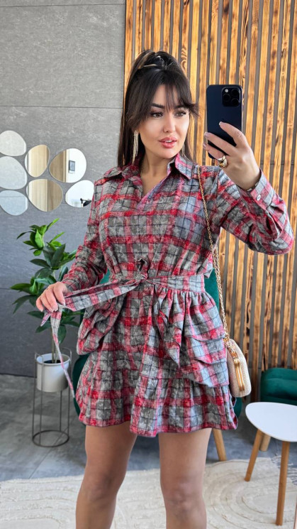 Сукня жіноча + баска, варьонка 100% cotton м. М522 (р: 42-46) №807690 - 