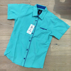 Сорочка No Brand р 11-16 Підліток R287 l.green