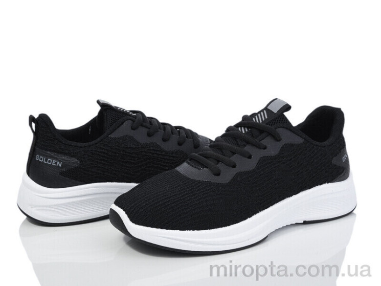 Кросівки 143-49 black р: 36-41, в упаковці: 8 пар, купити тільки гуртом - 974415
