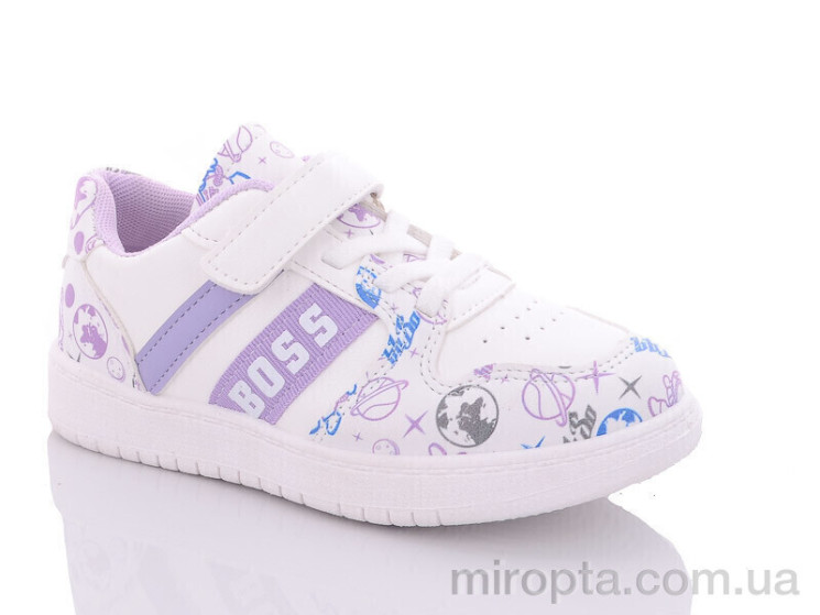 Кросівки 2389 purple р: 27-36, в упаковці: 10 пар, купити тільки гуртом - 845380