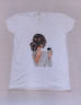 Футболка жіноча, р. S,M,L, в упаковці 3 штуки оного кольору №809616 - Dance WE1051