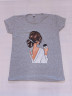 Футболка жіноча, р. S,M,L, в упаковці 3 штуки оного кольору №809616 - Dance WE1051