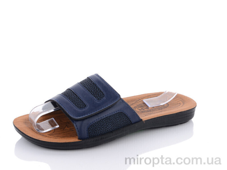 Шльопанці 1005Ш blue р: 41-45, в упаковці: 12 пар, купити тільки гуртом - 822322