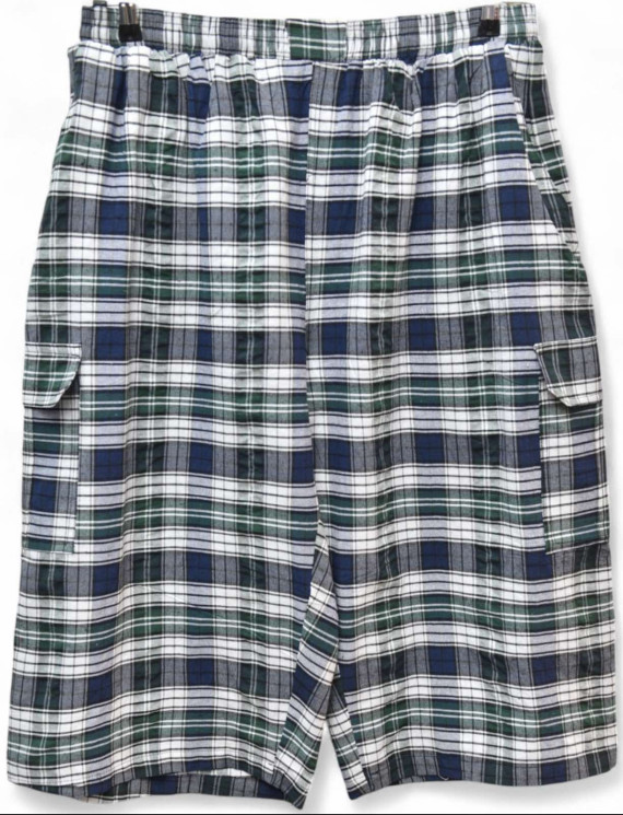 Бриджі чоловічі, льон, котон, м.8-11 (р. 6XL-10XL ), мікс кольорів, в упаковці 5 штук №329360 - Vanda SE1013