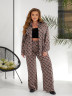 Костюм жіночий, шовк принт, м. 1689 (р: 50-54, 56-58) №710139 - GrandFashion AV4663 м. 1689
