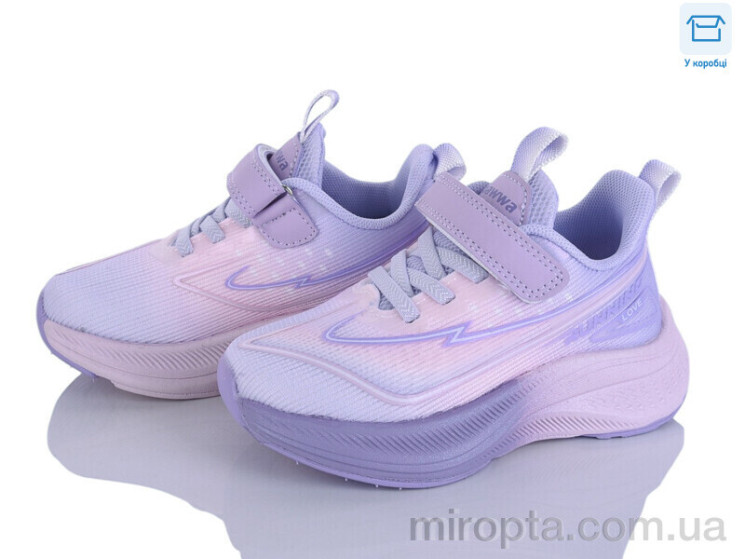 Кросівки ABC2122P purple р: 26-31, в упаковці: 6 пар, купити тільки гуртом - 1171654