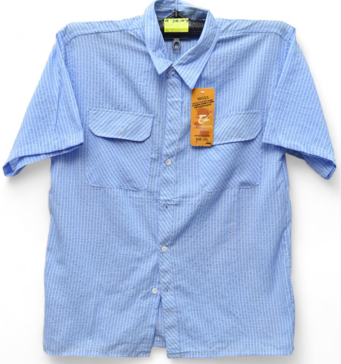 Сорочка чоловіча, жатка (р. XL-5XL ), мікс кольорів, в упаковці 5 штук №313280 - Vanda SE1013