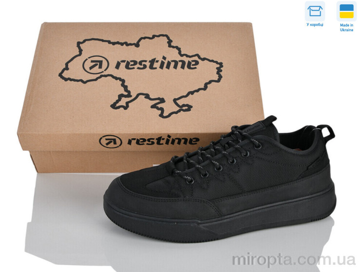 Кросівки AM026822 black р: 41-45, в упаковці: 8 пар, купити тільки гуртом - 1207582