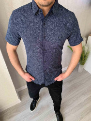 Сорочка No Brand р M-3XL Чоловіча S2798 navy