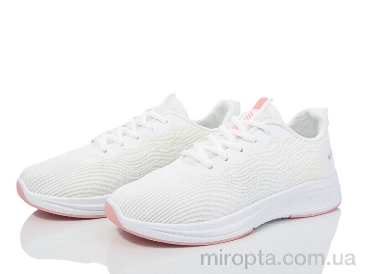 Кросівки 143-49 white р: 36-41, в упаковці: 8 пар, купити тільки гуртом - 974416