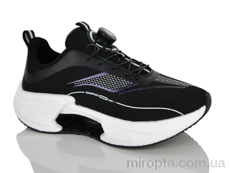 Кросівки 24-160 black-white р: 36-41, в упаковці: 8 пар, купити тільки гуртом - 1178141