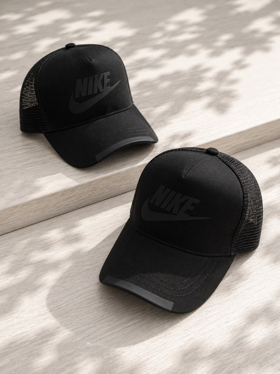 Бейсболка трекер чоловіча NIKE, котон, сітка (Розмір: M, L, XL ), в упаковці 5 штук №345468 - 
