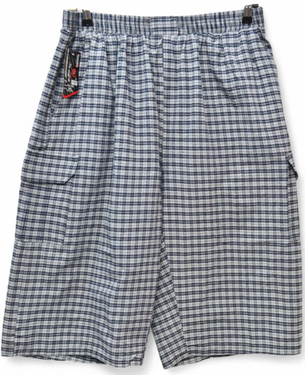 Бриджі чоловічі, льон, котон, м.8-11 (р. 6XL-10XL ), мікс кольорів, в упаковці 5 штук №329361 - Vanda SE1013