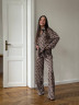 Костюм жіночий, шовк принт, м. 1689 (р: 42-44, 46-48) №710140 - GrandFashion AV4663 м. 1689