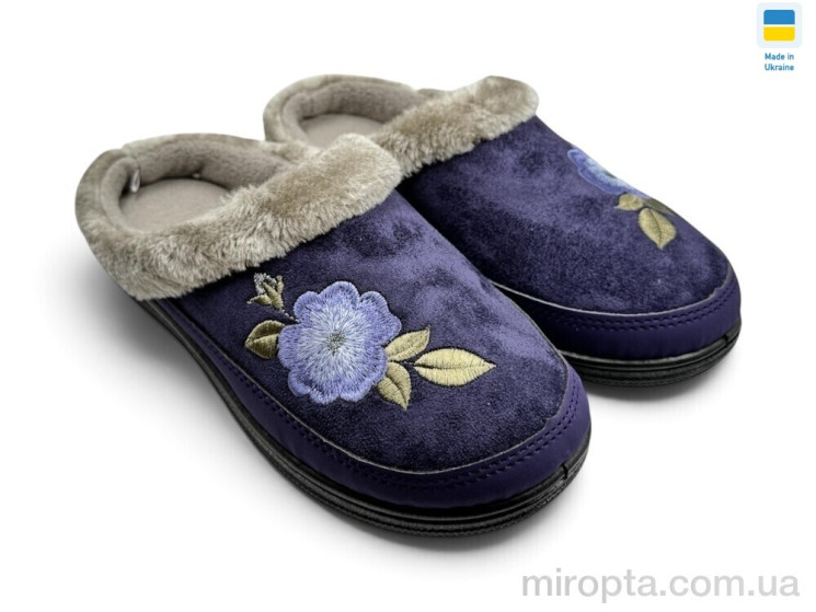 Капці Т01 слива р: 37-41, в упаковці: 8 пар, купити тільки гуртом - 1203992
