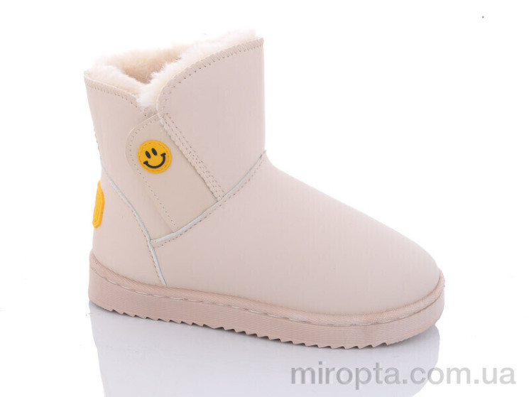 Уги A304 beige р: 32-37, в упаковці: 12 пар, купити тільки гуртом - 883105