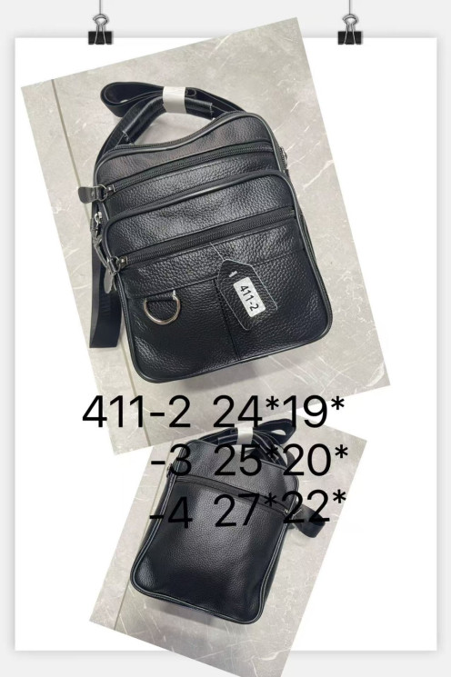 Чоловіча сумка "411-3" штучна шкіра (р: 25*20см) №373139 - Chuk BE3624
