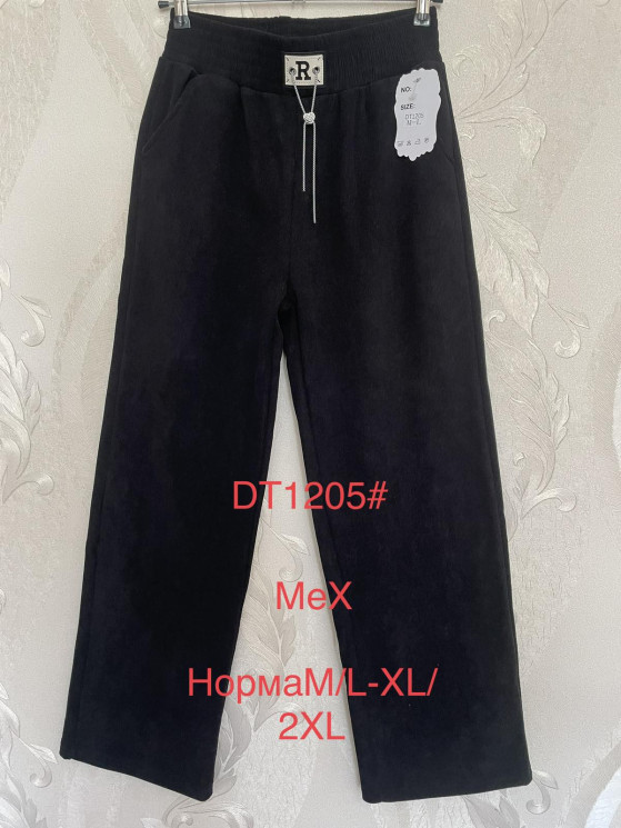 Штани жіночі "1205" теплі (p: M-2XL) 3 кольори мікс в упаковці 12 штук №153048 - Edelweis GN1408