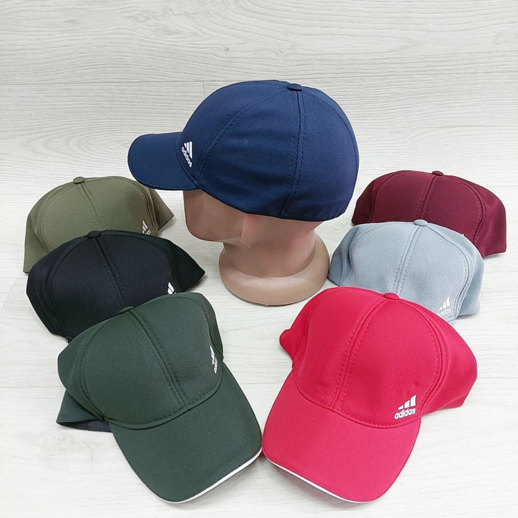 Бейсболка чоловіча "Adidas" кукурудза (р: S,M,L) мікс кольорів, в упаковці 5 шт. №382325 - Ventil SE 939
