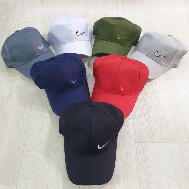 Бейсболка чоловіча "Nike" котон (р: 58) мікс кольорів, в упаковці 5 шт. №382364 - Ventil SE 939