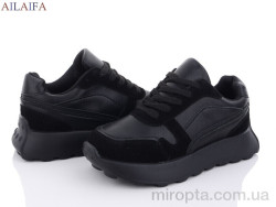 Кросівки 2399 all black піна р: 36-41, в упаковці: 6 пар, купити тільки гуртом