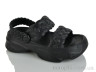 Босоніжки 7009 black р: 35-41, в упаковці: 6 пар, купити тільки гуртом - 1168815