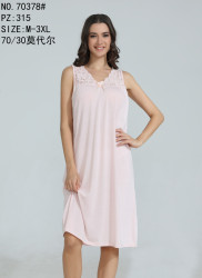 Нічна сорочка жіноча, трикотаж, м.70378 (р. M-3XL ), в упаковці 5 штук №338665