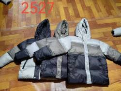 Куртка дитяча зимова "2527" (р: 7-13 років) 3 кольори, в упаковці 5 шт. №376776