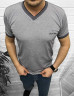 Футболка чоловіча, трикотаж (р:7XL.8XL.9XL.) супер батал, 9 кольорів, в уп. 3 шт №355377 - 