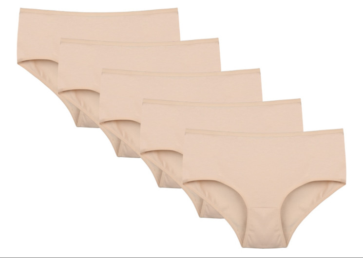 Труси жіночі, (р: 2XL), 2 кольори, в упаковці 10 шт. №311308 - Belio HR1840