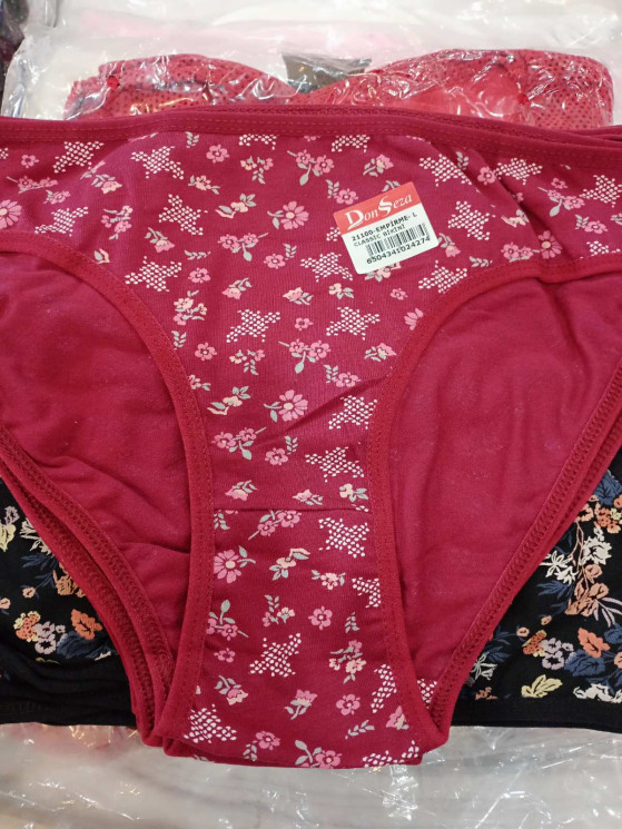 Труси жіночі, котон, (р. M, L, XL ), в упаковці 12 шт. №317609 - Karahan HR1930
