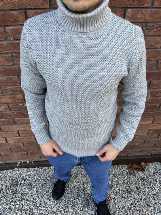 Светр, товста в'язка (р. M-XL (повномірний), 6 кол.) в упаковці 3 штуки №803844 - NikNumbers SE1041-1042