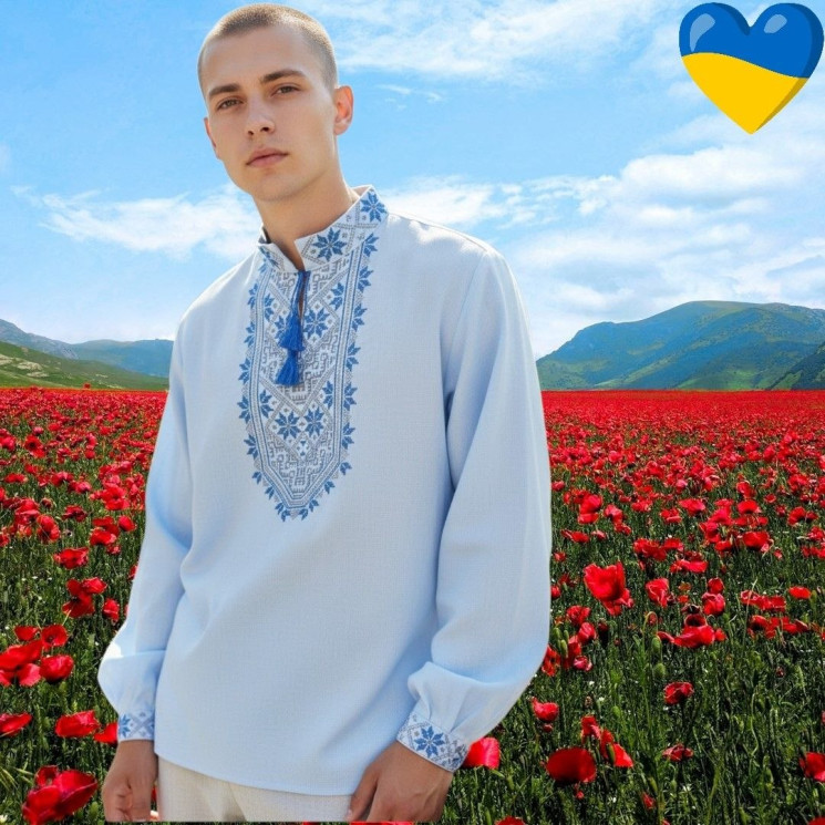 Вишиванка підліткова, паплін (р: 152-170см) в упаковці 4 шт. №386919 - Ninette BG/PO2160