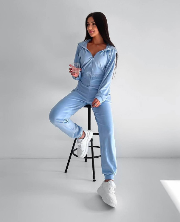 Костюм жіночий, велюр спорт, м. 7112 (р: 42-44, 46-48, 50-52) №708244 - GrandFashion AV4663 м. 7112