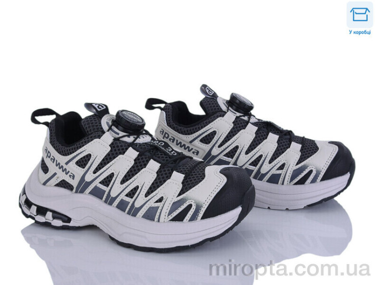 Кросівки ABC2173R beige-black р: 32-39, в упаковці: 8 пар, купити тільки гуртом - 1171686