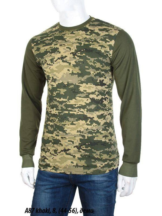 Батник чоловічий А87, трикотаж, (Розмір: 44-56)  №309788 - Lilu 230/237