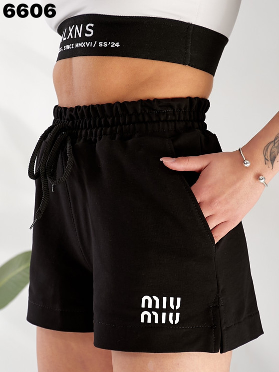 Шорти жіночі Miu Miu м.6606 двохнитка (р. 42-50) 4 кольора в упаковці 5 штук №755748 - Ivy SE783-622