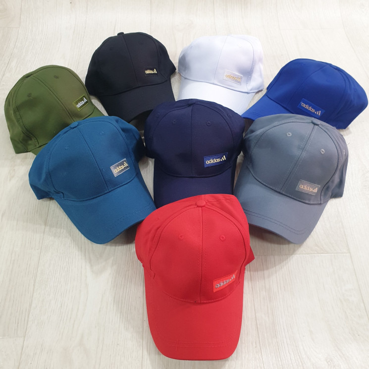 Бейсболка чоловіча "Adidas" котон (р: 58) мікс кольорів, в упаковці 5 шт. №382365 - Ventil SE 939