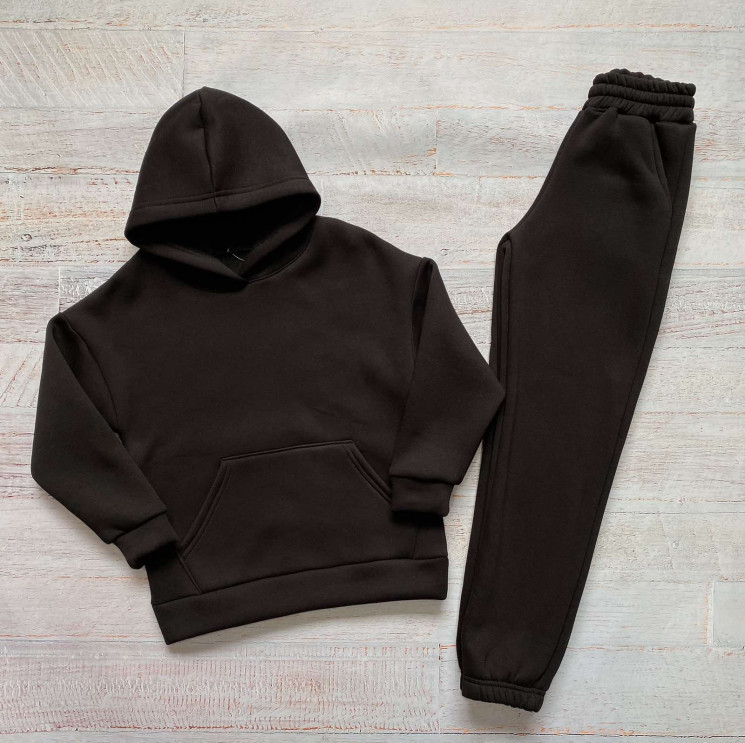 Спортивний костюм дитячий "2346" тринитка/начіс (р:S-XXL) 5 кол. в уп. 5 шт №152136 - 