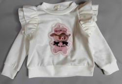 Батник дитячий, трикотаж, м.899 (Розмір: 98-128) в упаковці 6 штук №340073