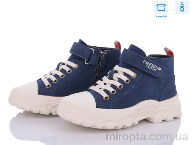 Черевики X30-12C d.blue р: 26-31, в упаковці: 6 пар, купити тільки гуртом - 912077
