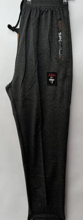 Спортивні штани чоловічі (сірі), p.XL-5XL, "105" в упаковці 5 або 10 штук №811610 - Mixmoda Bg5255