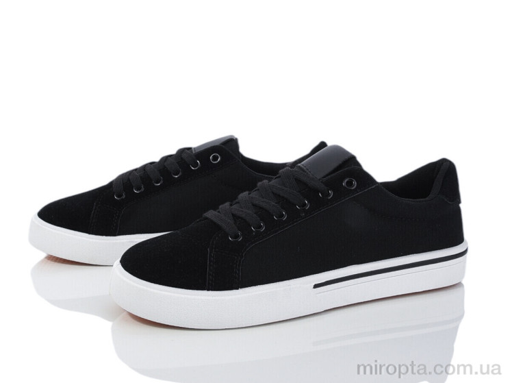 Кросівки 182-75 black -white р: 41-44, в упаковці: 8 пар, купити тільки гуртом - 1048368