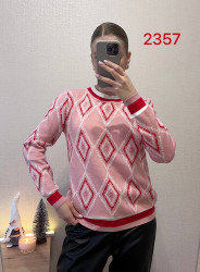 Светр жіночий, трикотаж, м.2357 (р. 42-46 ), в упаковці 3 штуки №322612