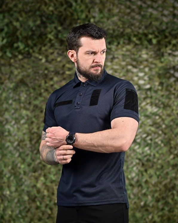 Футболка військова чоловіча Polo Coollpass, бавовна (розмір: S-3XL ), в упаковці 6 штук №342388 - Beretta SE847
