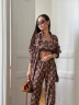 Костюм жіночий, шовк принт, м. 1681 (р: 42-44, 46-48) №710142 - GrandFashion AV4663 м. 1681